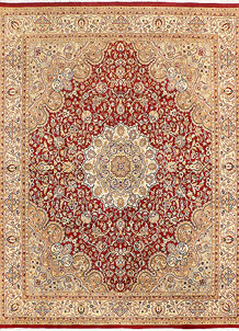 Brown Isfahan 7' 11 x 10' 3 - No. 44869