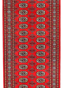 Red Bokhara 2' 7 x 8' 7 - No. 45325