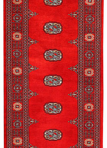 Red Bokhara 2' 7 x 11' 4 - No. 45667