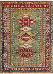 Olivedrab Kazak 4' 9 x 6' 6 - No. 47968