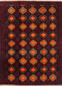 Multi Colored Baluchi 6' 2 x 8' 1 - No. 55170