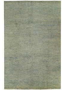 Dark Sea Green Gabbeh 6' 5 x 9' 11 - No. 55858