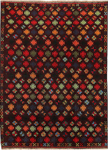 Multi Colored Baluchi 5' 9 x 7' 7 - No. 57143
