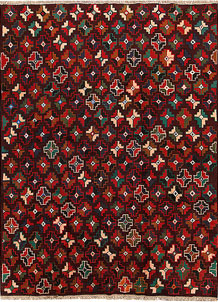Multi Colored Baluchi 5' 8 x 7' 8 - No. 57145