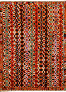 Multi Colored Baluchi 5' 9 x 7' 9 - No. 57160