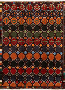 Multi Colored Baluchi 6' x 7' 9 - No. 57161