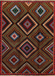 Multi Colored Baluchi 6' x 7' 10 - No. 57177