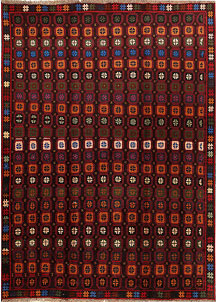 Multi Colored Baluchi 5' 11 x 8' 2 - No. 57186