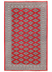 Red Jaldar 5' 1 x 8' - No. 60374