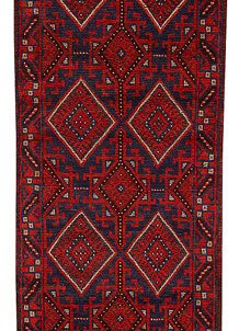Multi Colored Mashwani 2' 4 x 11' 8 - No. 61911