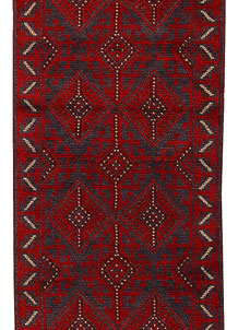 Multi Colored Mashwani 2' 2 x 11' 8 - No. 61918
