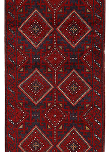 Multi Colored Mashwani 2' 4 x 11' 8 - No. 61925