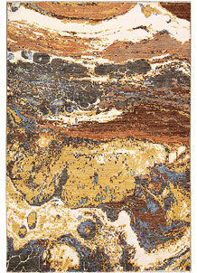 Multi Colored Abstract 4' 2 x 6' 2 - SKU 66247