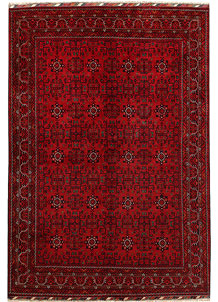 Dark Red Khal Mohammadi 6' 8 x 9' 8 - SKU 67012