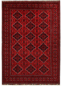 Dark Red Khal Mohammadi 6' 8 x 9' 6 - SKU 67018