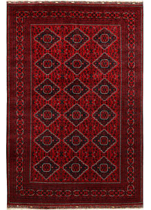 Dark Red Khal Mohammadi 6' 6 x 9' 9 - SKU 67030
