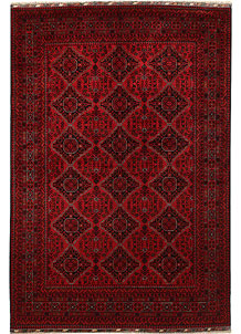 Dark Red Khal Mohammadi 6' 6 x 9' 8 - SKU 67036