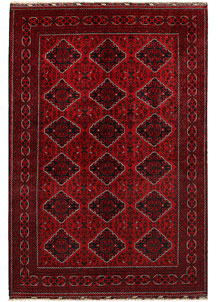Dark Red Khal Mohammadi 6' 6 x 9' 5 - SKU 67038