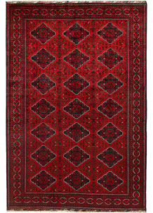 Dark Red Khal Mohammadi 6' 7 x 9' 8 - SKU 67039