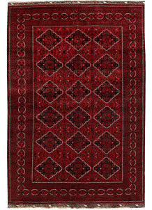 Dark Red Khal Mohammadi 6' 6 x 9' 6 - SKU 67045