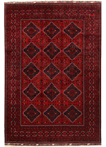 Dark Red Khal Mohammadi 6' 6 x 9' 3 - SKU 67049