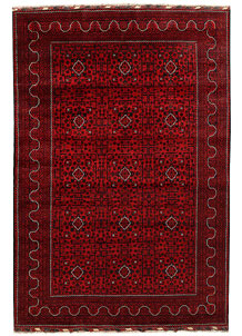 Dark Red Khal Mohammadi 6' 6 x 9' 7 - SKU 67055