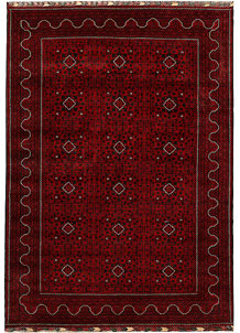 Dark Red Khal Mohammadi 6' 8 x 9' 7 - SKU 67065