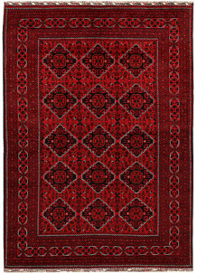 Dark Red Khal Mohammadi 6' 6 x 9' 1 - SKU 67077