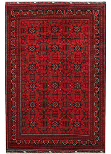 Dark Red Khal Mohammadi 6' 5 x 9' 6 - SKU 67081