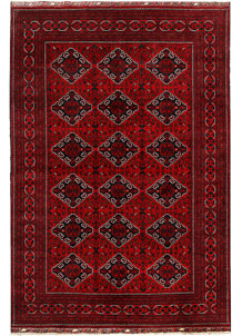 Dark Red Khal Mohammadi 6' 5 x 9' 6 - SKU 67085