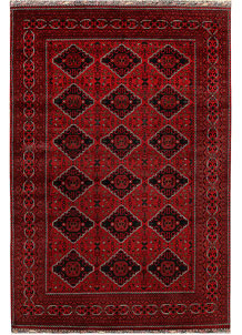 Dark Red Khal Mohammadi 6' 5 x 9' 5 - SKU 67086