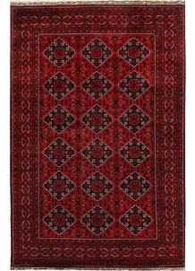 Dark Red Khal Mohammadi 6' 5 x 9' 7 - SKU 67088