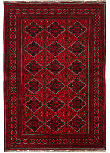 Dark Red Khal Mohammadi 6' 6 x 9' 5 - SKU 67093