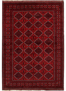 Dark Red Khal Mohammadi 6' 4 x 9' 2 - SKU 67095