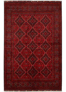 Dark Red Khal Mohammadi 6' 6 x 9' 8 - No. 67101