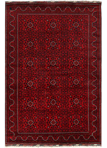 Dark Red Khal Mohammadi 6' 6 x 9' 9 - SKU 67102