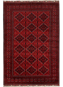 Dark Red Khal Mohammadi 6' 5 x 9' 7 - SKU 67116