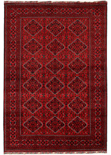 Dark Red Khal Mohammadi 6' 5 x 9' 3 - SKU 67120