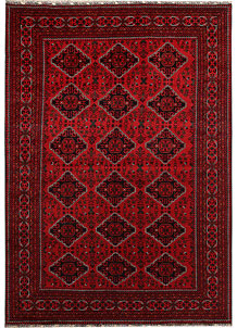 Dark Red Khal Mohammadi 6' 9 x 9' 5 - No. 67123