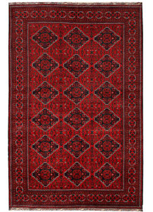 Dark Red Khal Mohammadi 6' 6 x 9' 9 - SKU 67125