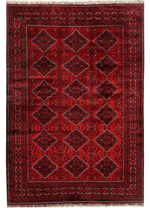 Dark Red Khal Mohammadi 6' 6 x 9' 5 - SKU 67131