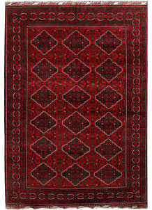 Dark Red Khal Mohammadi 6' 4 x 9' 3 - SKU 67138