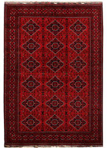 Dark Red Khal Mohammadi 6' 7 x 9' 6 - No. 67140
