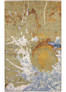Multi Colored Abstract 4' 1 x 6' 6 - SKU 67397