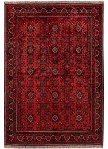 Dark Red Khal Mohammadi 6' 6 x 9' 5 - SKU 67850