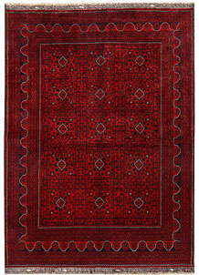 Dark Red Khal Mohammadi 6' 6 x 9' - SKU 67853