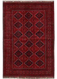 Dark Red Khal Mohammadi 6' 7 x 9' 8 - SKU 67928