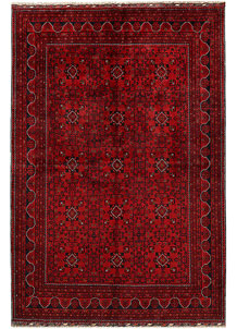 Dark Red Khal Mohammadi 6' 6 x 9' 7 - SKU 67933