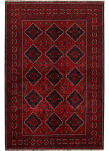 Dark Red Khal Mohammadi 6' 6 x 9' 7 - SKU 68096
