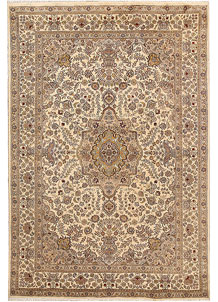 Bisque Isfahan 5' 7 x 8' 2 - No. 68361